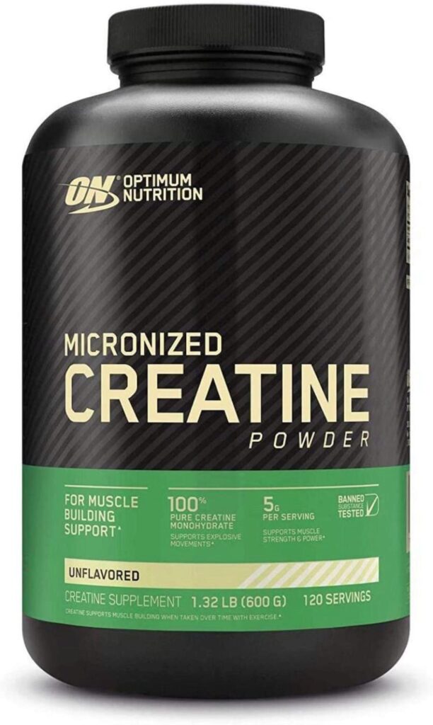 optimum nutrition micronized creatine powder